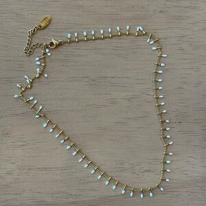 Atolea "ANTIGUA" CHOKER with white tips